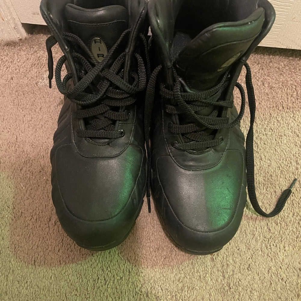 Nike foamposite heavy duty rain boots. Waterproof, your feet will stay dry 100%.
